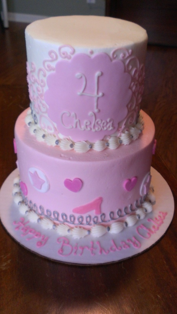 Pink princess Cake
