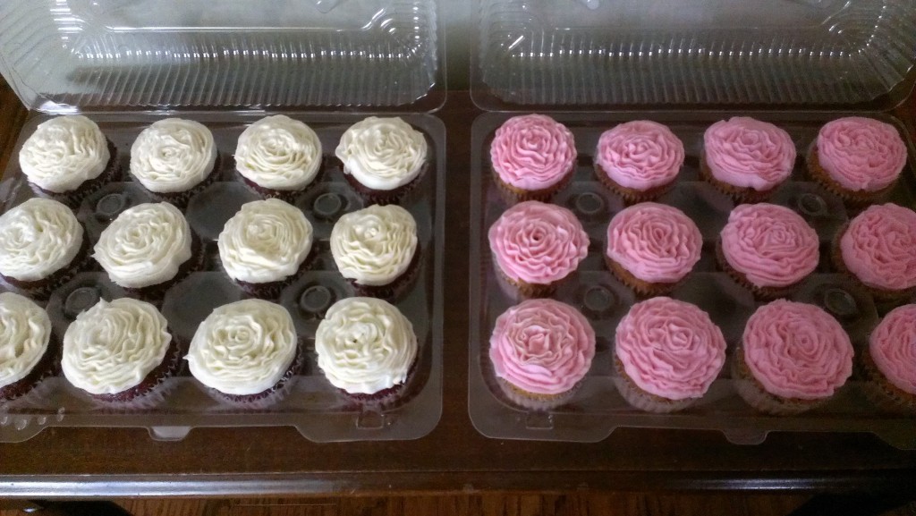 Ruffled Cupcakes
